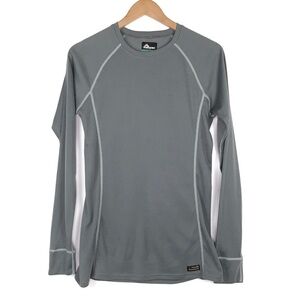 Macpac Long Sleeve Baselayer Top Sz 14 Gray